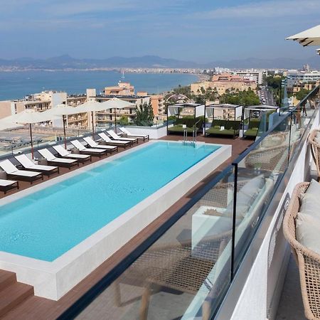 فندق هوتل أيرون بارك بلايا ذي بالما المظهر الخارجي الصورة Rooftop pool at the hotel